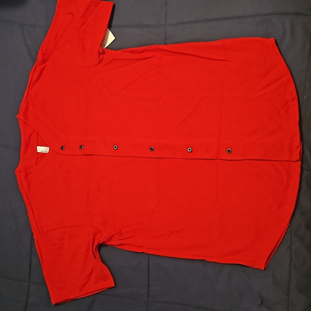 Men's Thick Knit Baseball Jersey Size Medium American Apparel NWT